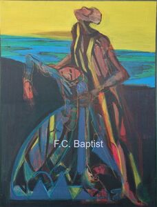 Francis C. Baptist painting. Copyrighted. Do not use or reproduce without written permission